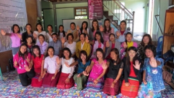 KNWO hosted an exchange with Mon Women Organization
